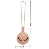 Smiley Face Silicone Pacifier Holder