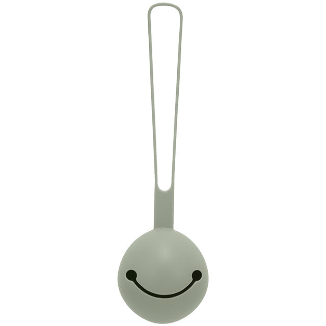 Smiley Face Silicone Pacifier Holder